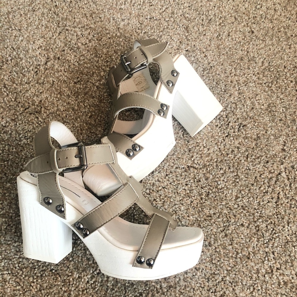Anthropologie Sandro Rosi Hara Platform Heel